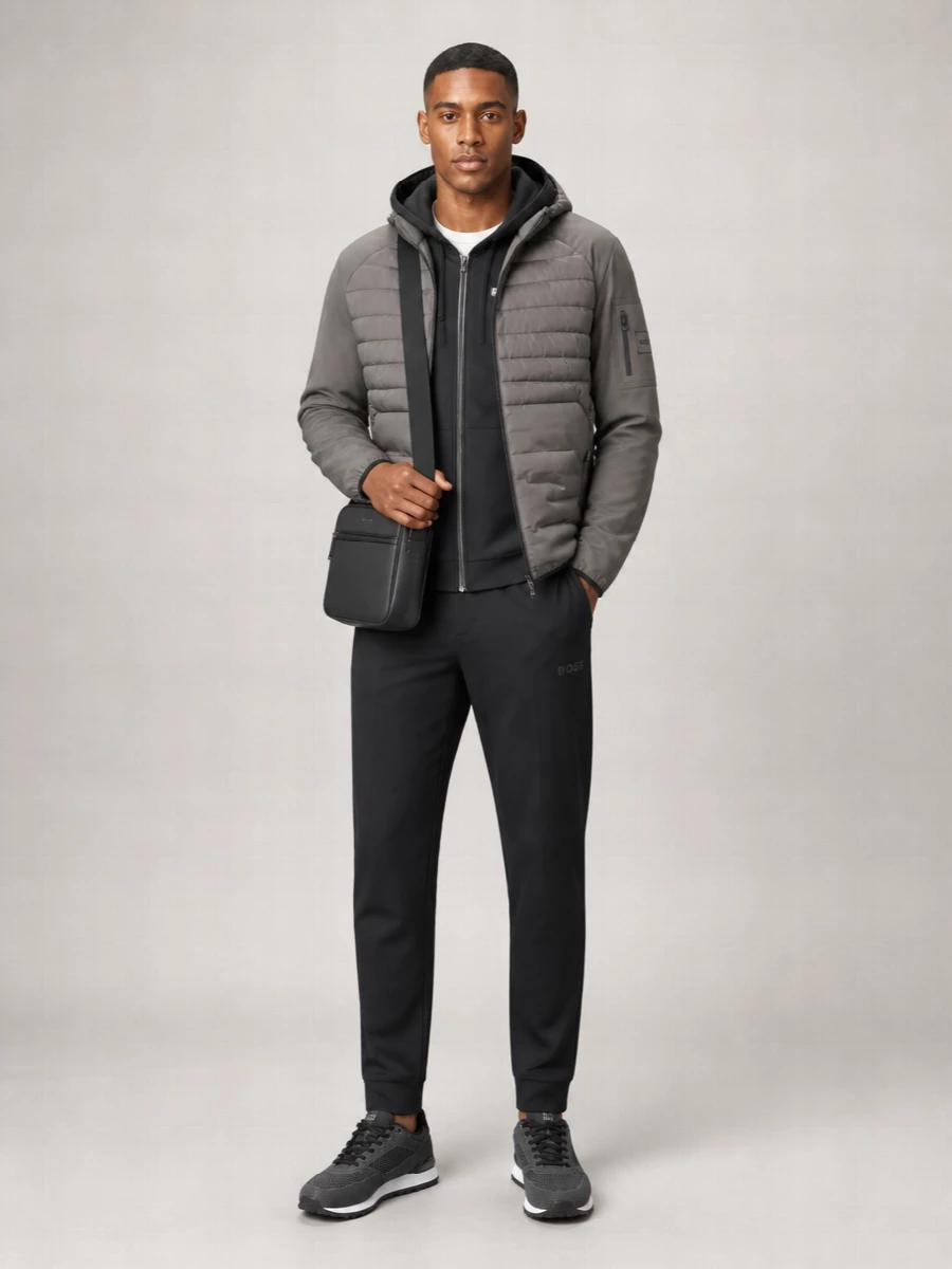 Boss Hooded Puffer Jacket