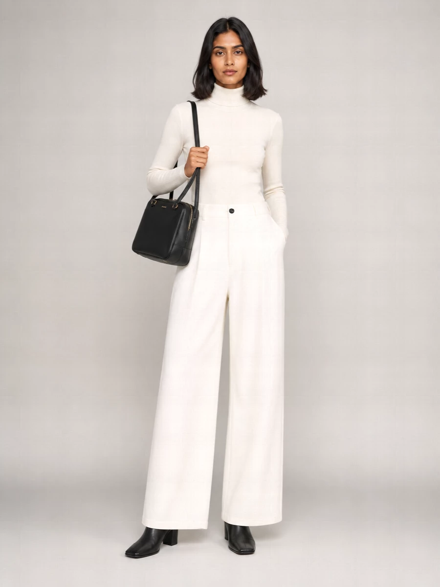 Jil Sander Medium Leather Shoulder Bag