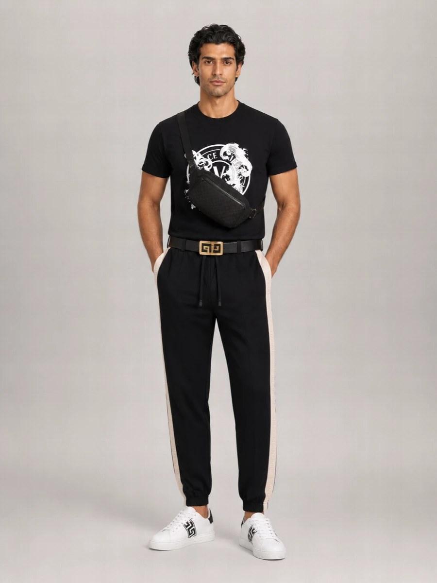 Versace Jeans Couture Regular-Fit Printed T-Shirt