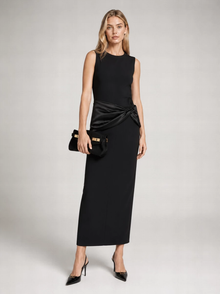 Ferragamo The Hug Bag Calf Hair Clutch Bag