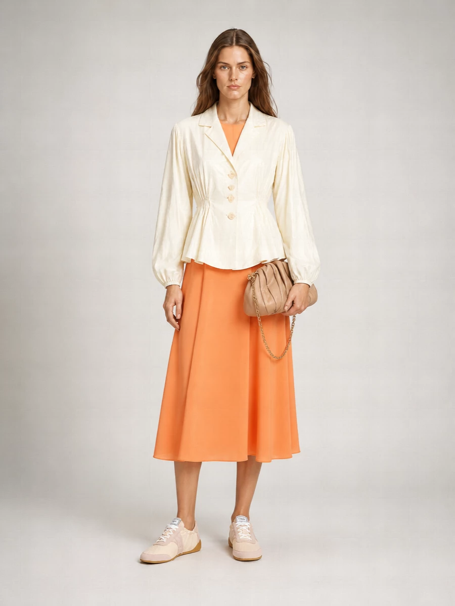 Chloé Silk Blend Blazer
