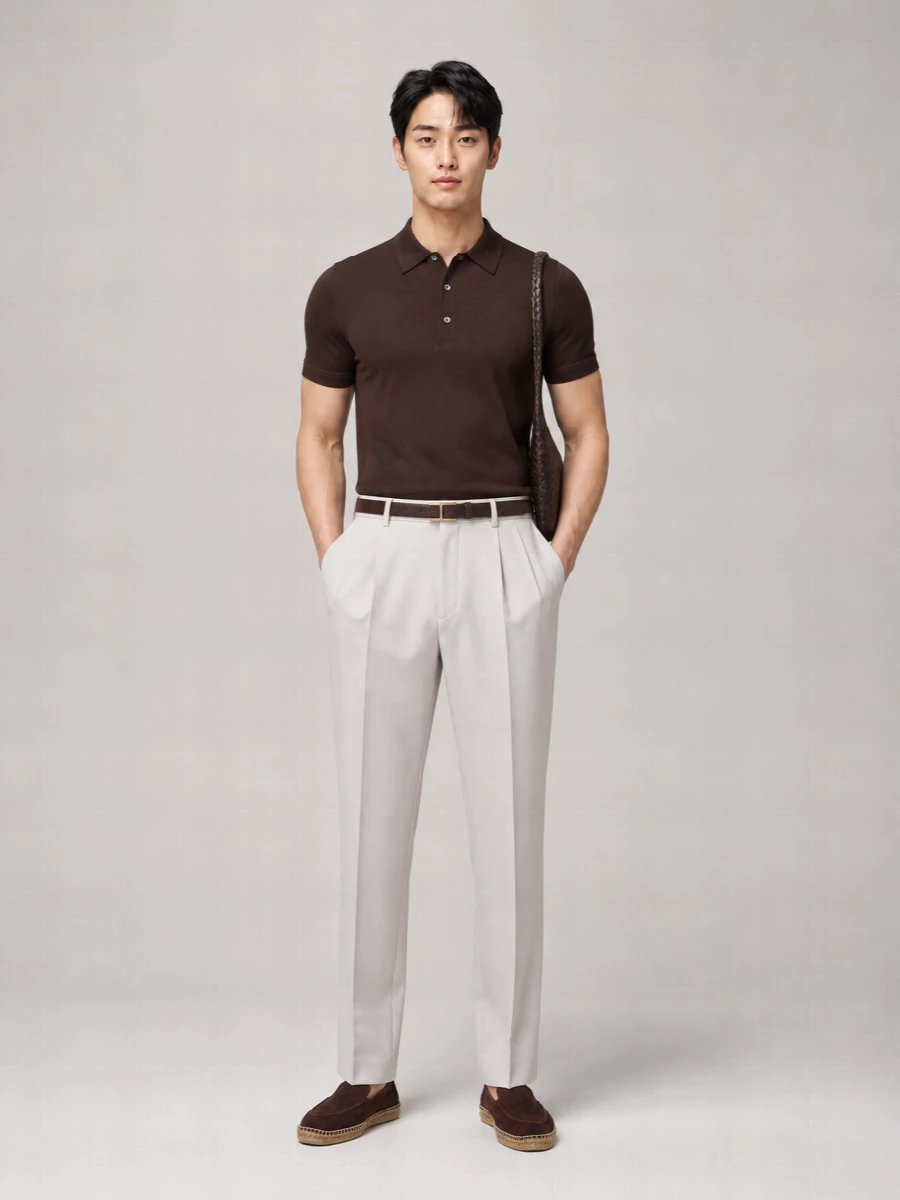 Tom Ford Cashmere Silk Polo Shirt