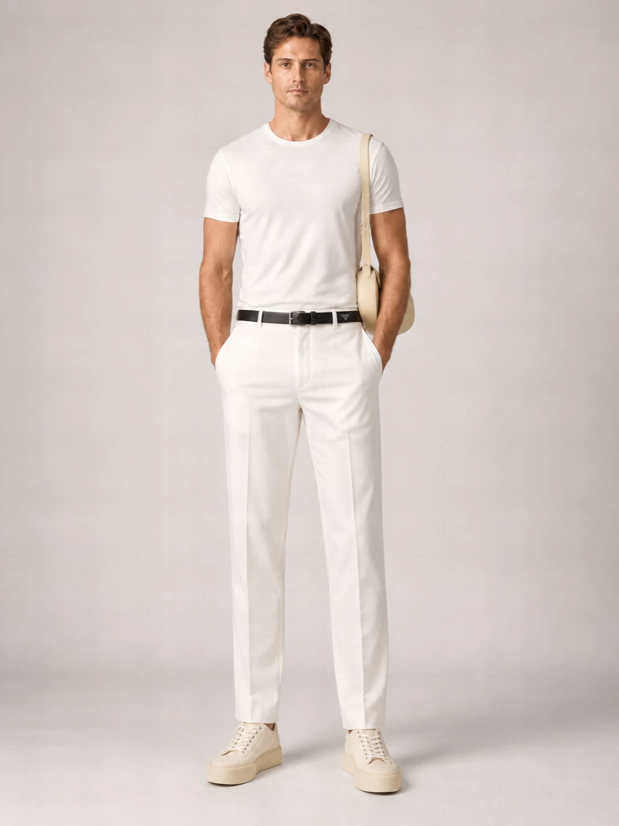 Jil Sander Cotton Crewneck Short-Sleeve T-Shirt