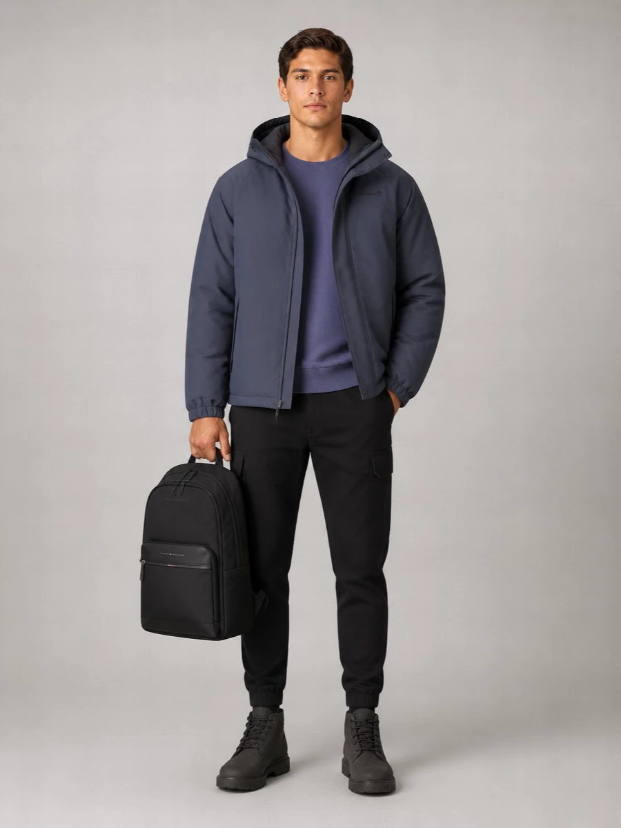 Timberland Polyester Puffer Jacket
