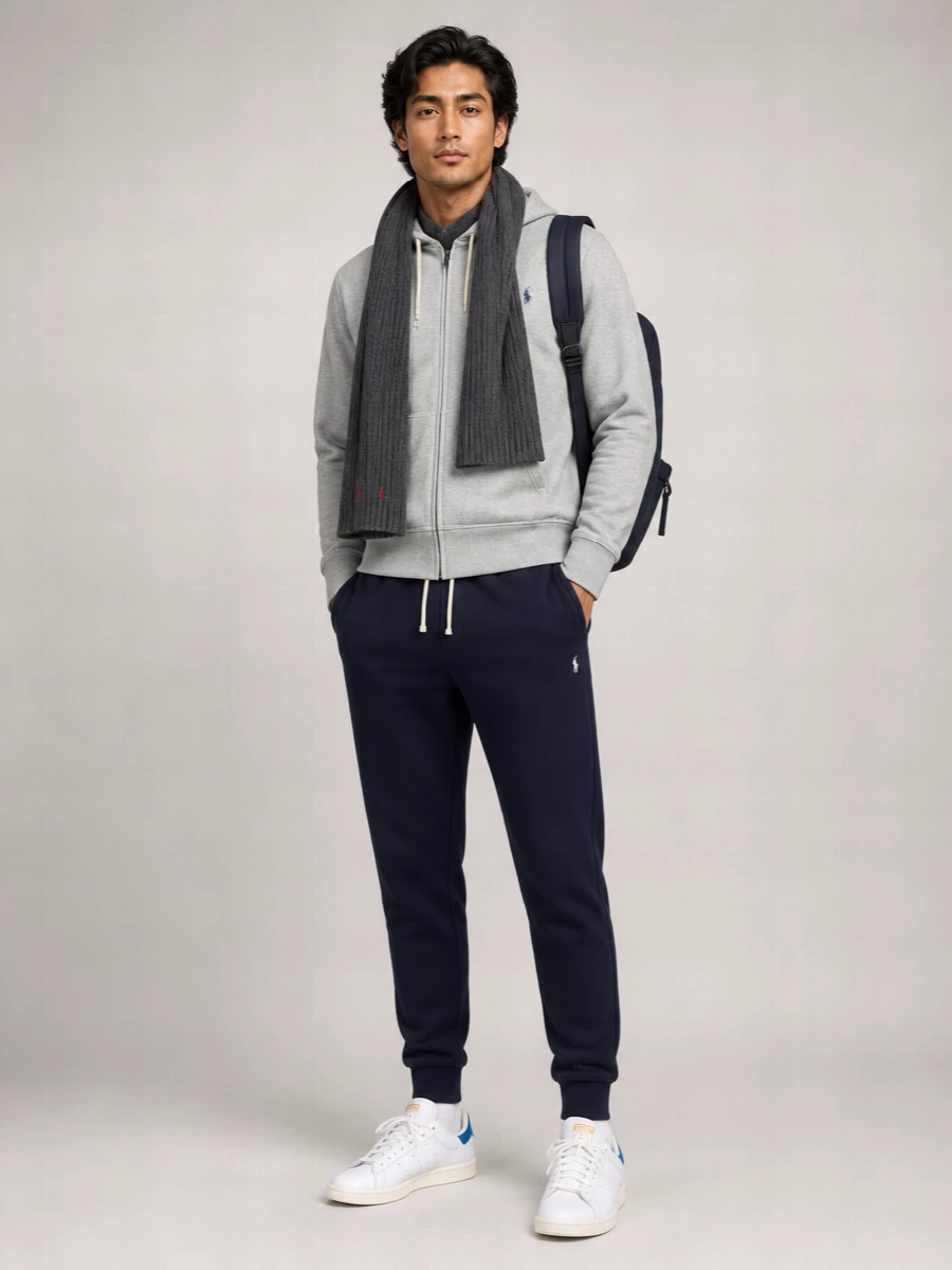 Polo Ralph Lauren Cotton-Blend Zip Hoodie