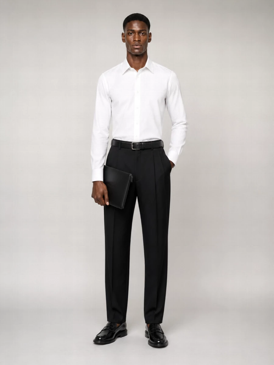 Givenchy Cotton Poplin Logo-Embroidered Long-Sleeve Shirt
