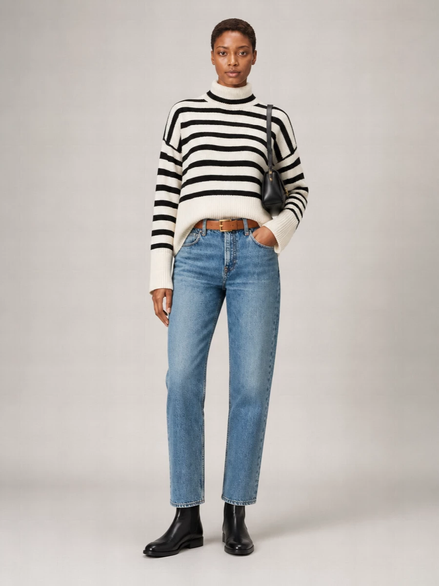 Totême Denim Straight-Leg Jeans