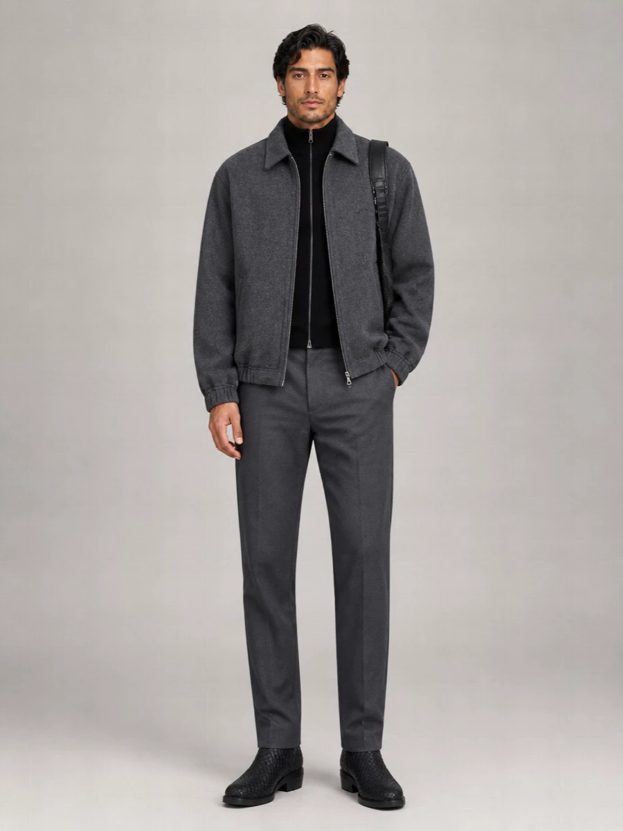 Giorgio Brato Cashmere Wool Single Breasted Coat