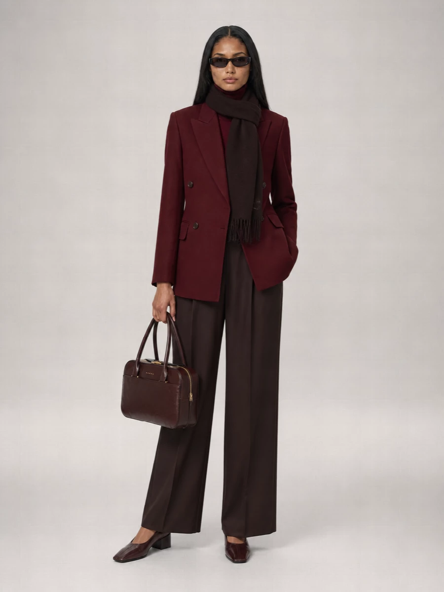 Max Mara wool double-breasted jacket