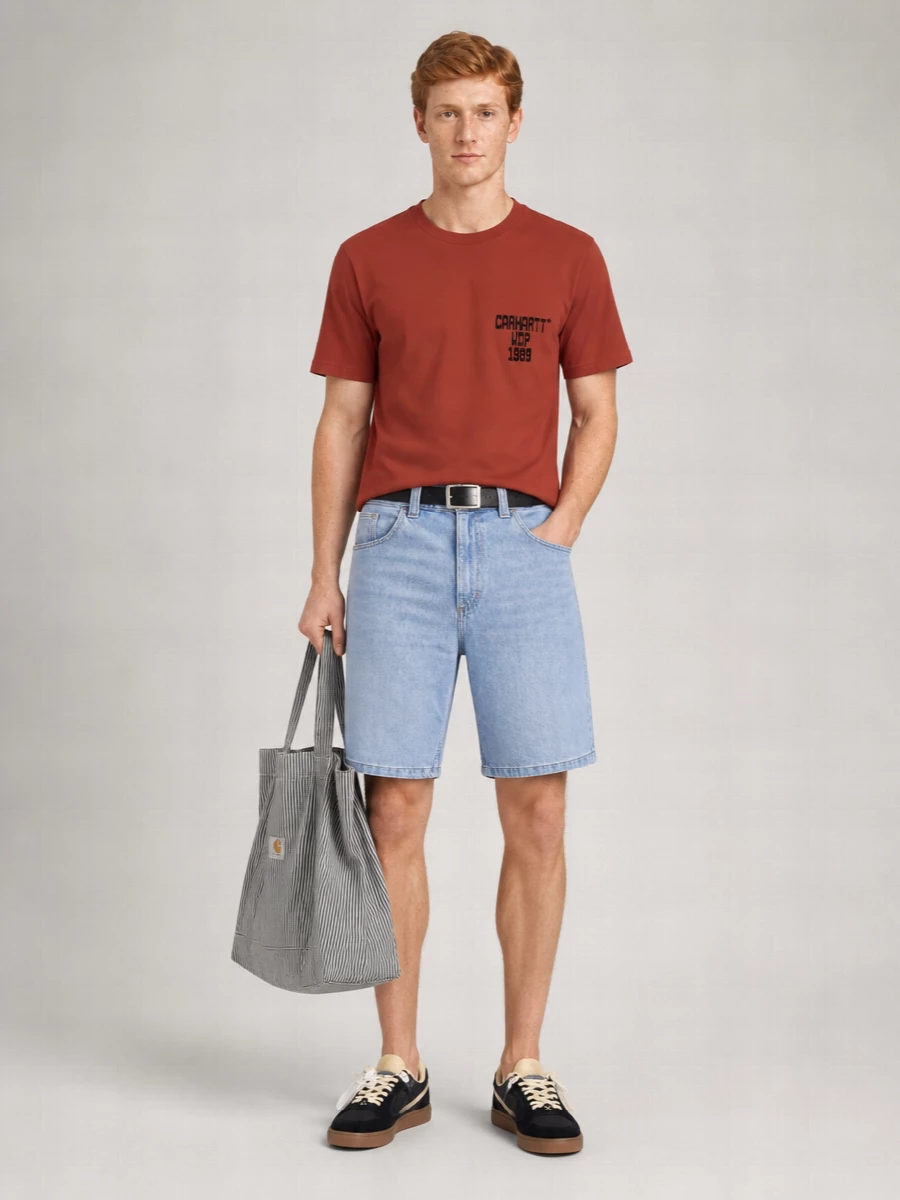 Carhartt Wip Short-Sleeve Cotton T-Shirt