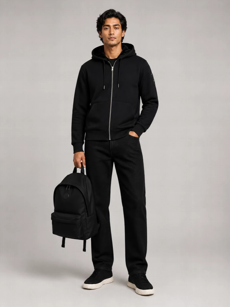 Moose Knuckles down hooded jacket
