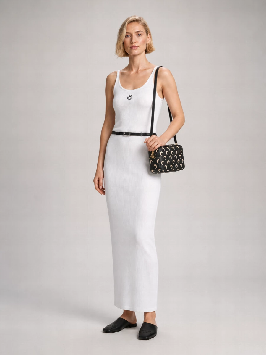 Marine Serre Knee-Length Maxi Dress