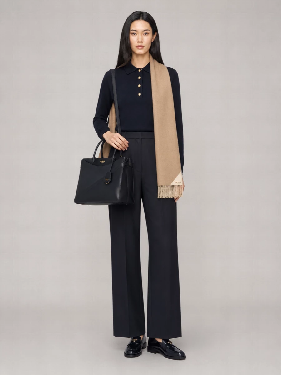 Blazé Milano Cashmere Wool Polo Jumper