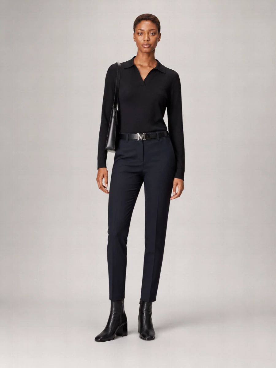 Weekend Max Mara Wool Cashmere Long-Sleeve Sweater
