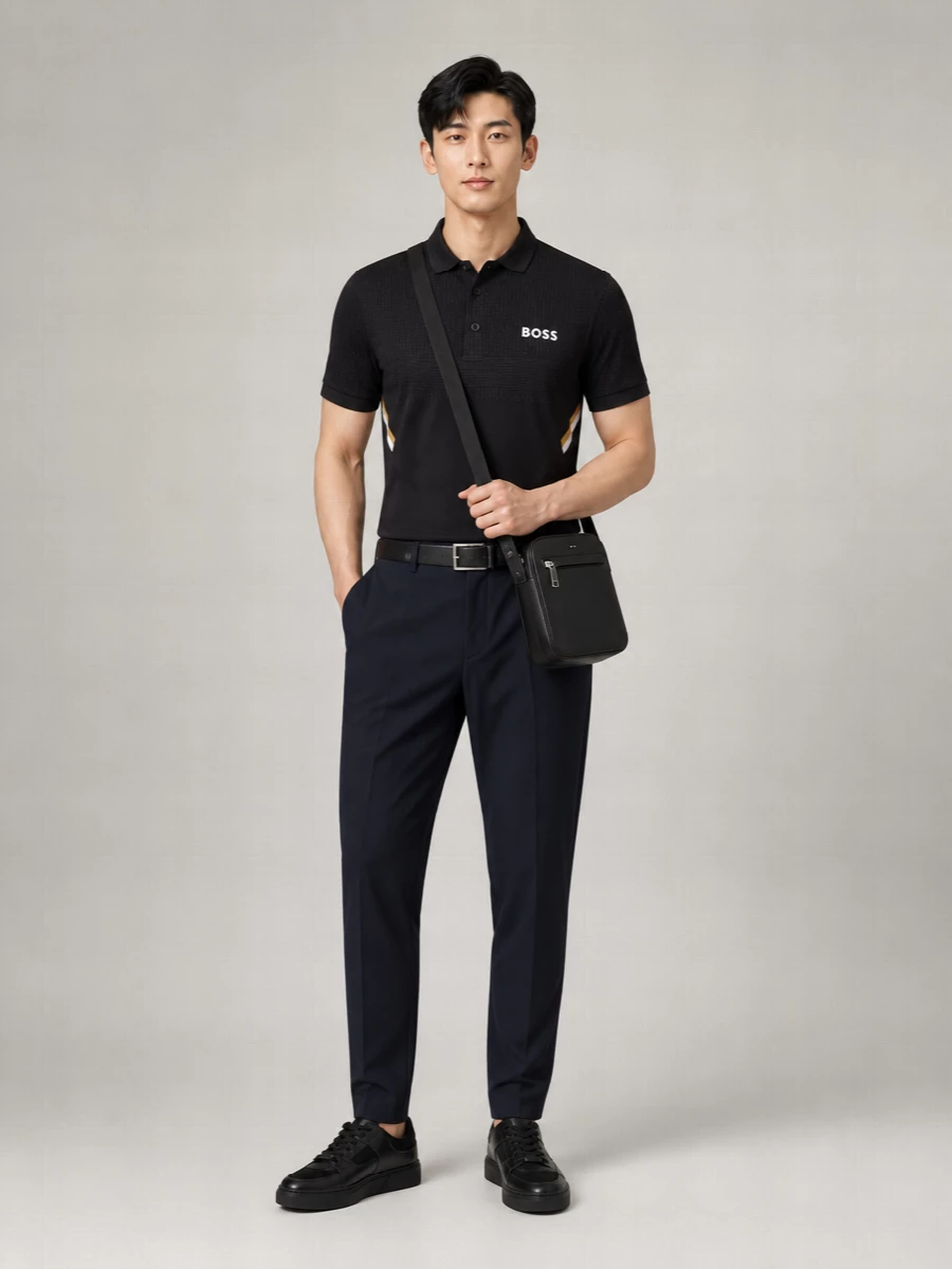 Boss Short Sleeve Polo Shirt