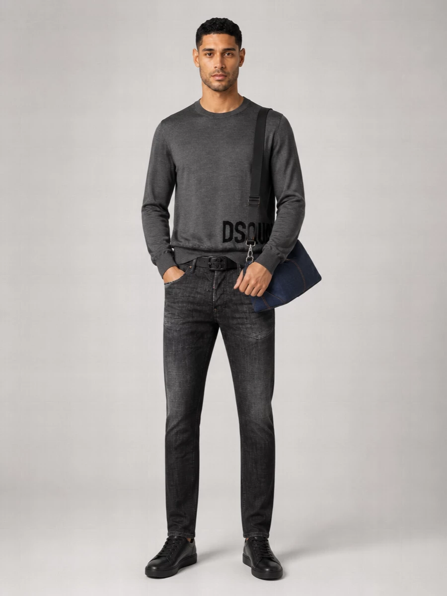 Dsquared2 Denim Distressed Skinny-Fit Jeans