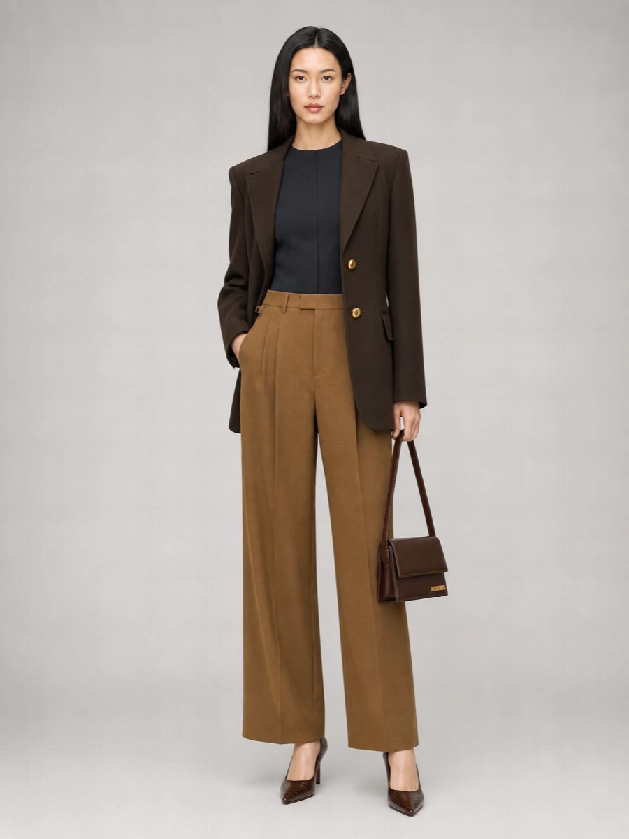Ami Paris Single-Breasted Blazer