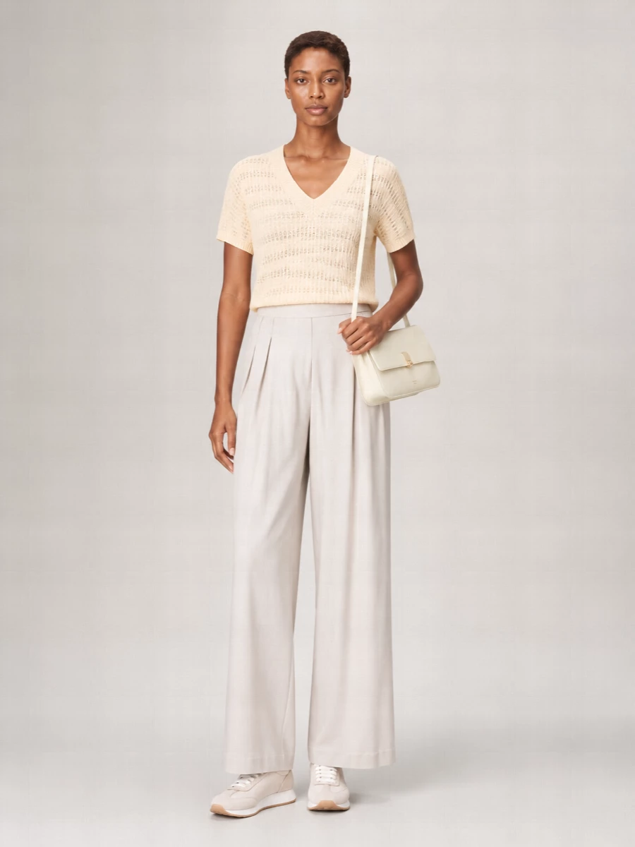 Fabiana Filippi embroidered wool-blend sweater