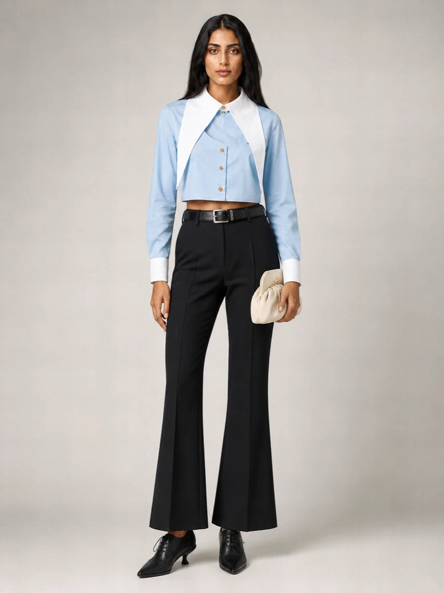 Vivienne Westwood Cropped Cotton Shirt