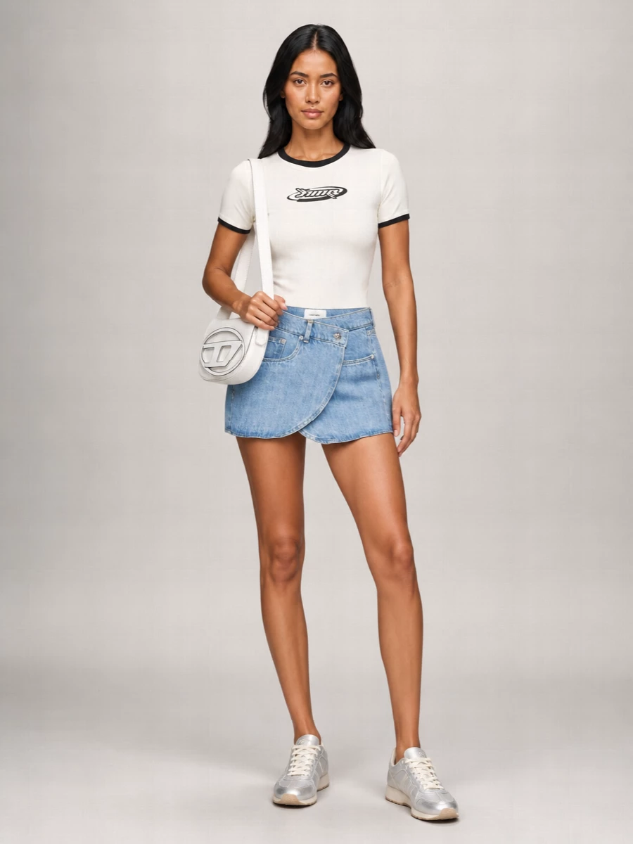 Ash Leather Low-Top Sneakers