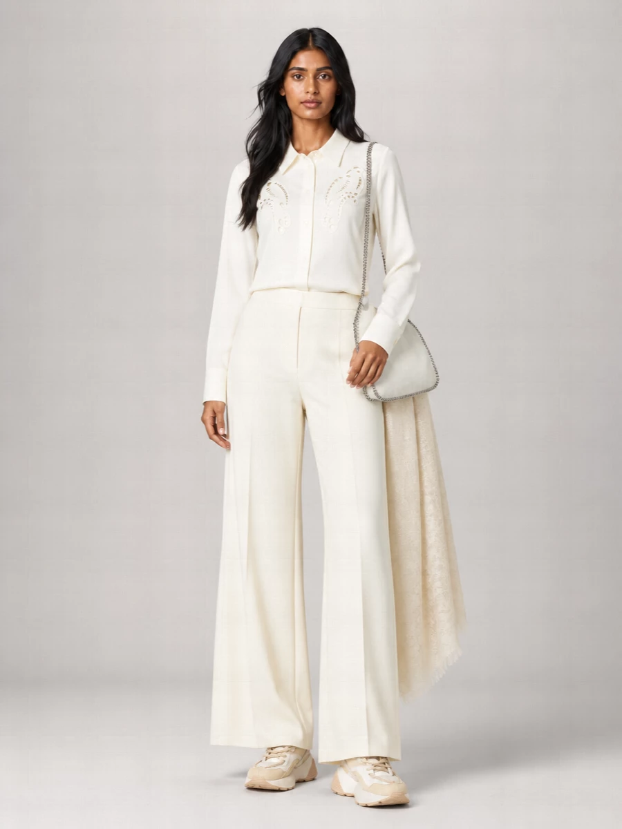 Stella Mccartney Cutout Stretch Shirt