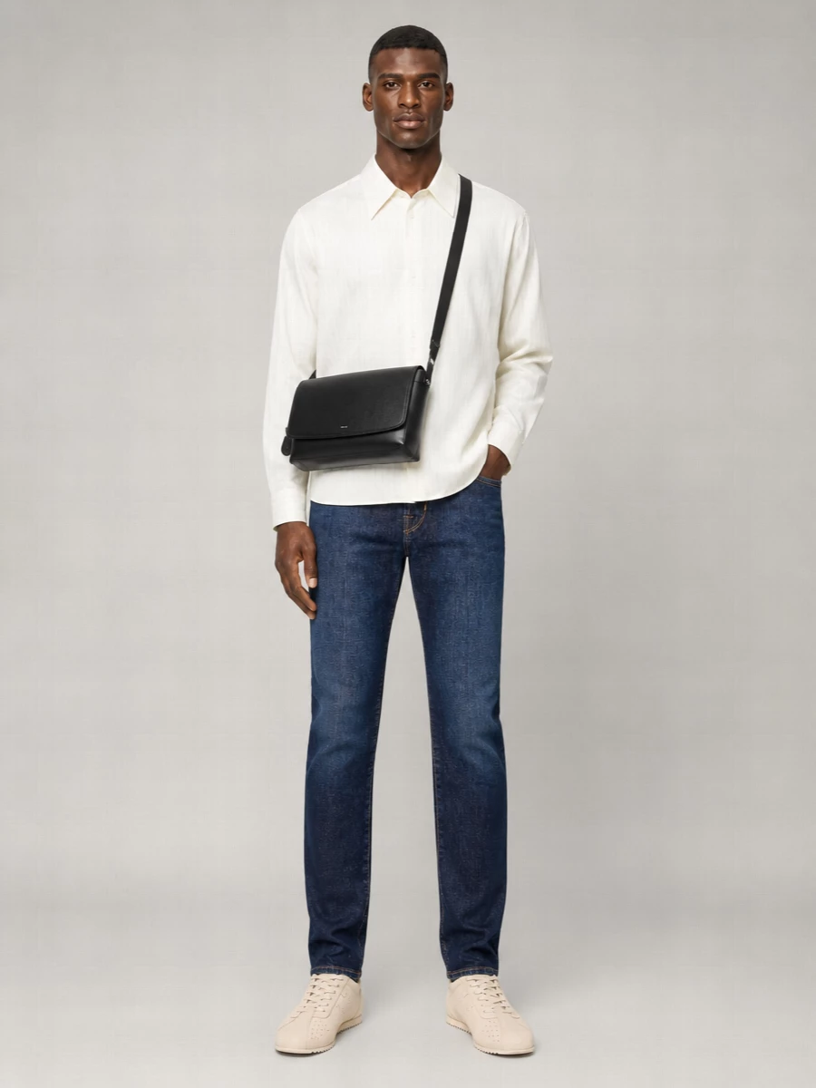 Jacob Cohen Slim-Fit Cropped Tapered Denim Jeans