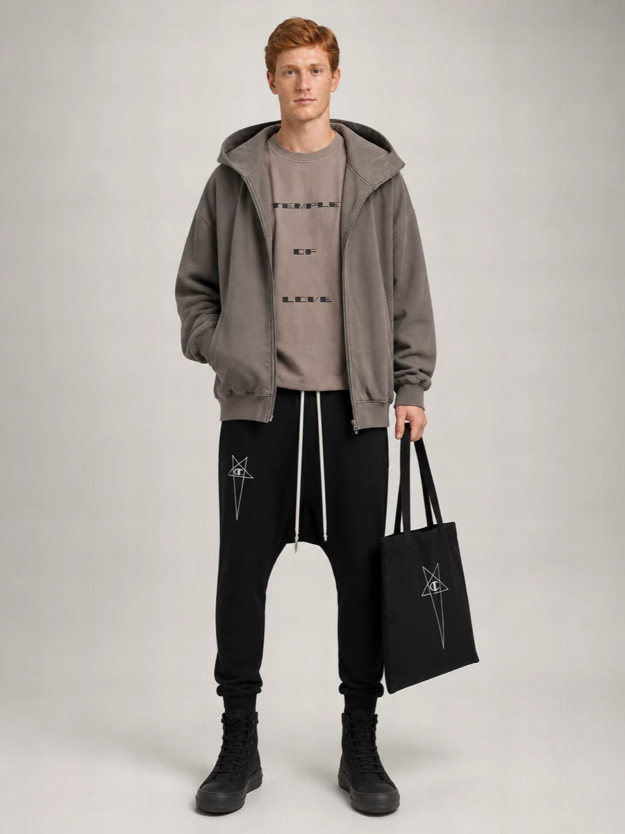 Rick Owens Drkshdw Hooded Jacket