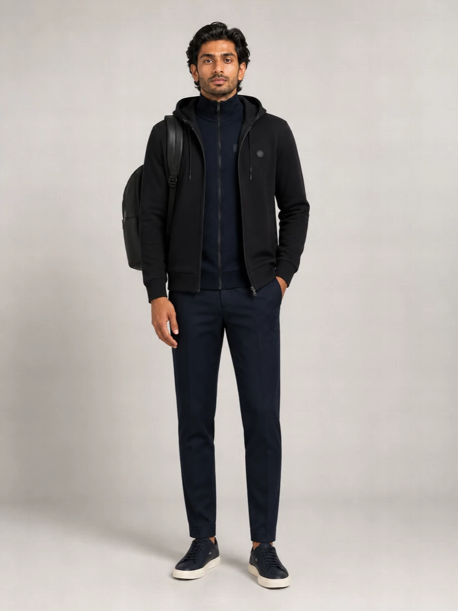 Boss Hooded Zip Jacket