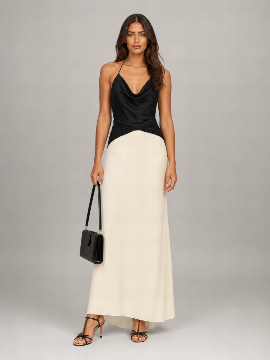 Valentino Garavani Silk Halterneck Top