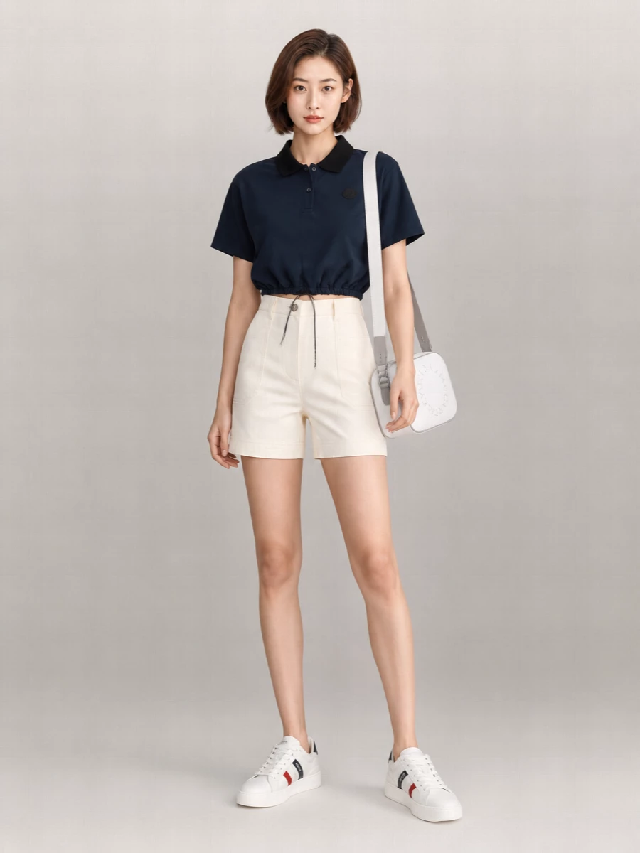 Moncler Cotton Polo Shirt
