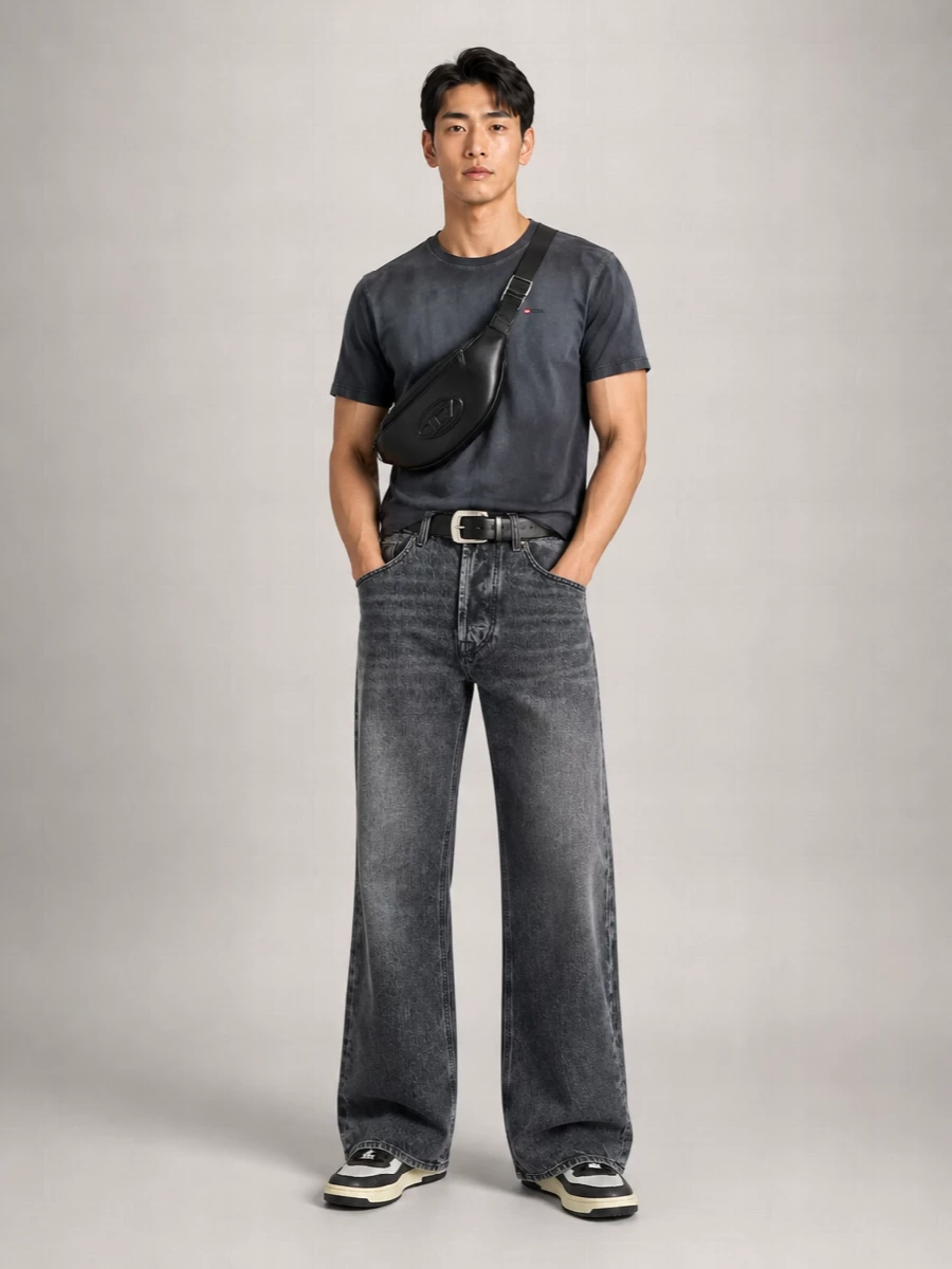 Diesel Leather Belt