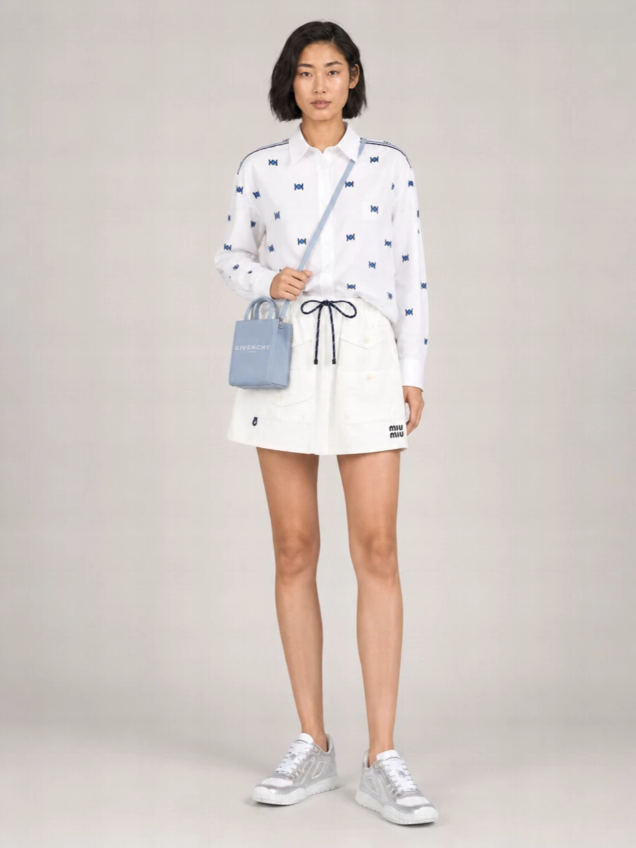 Givenchy Mini Coated Canvas Cross-Body Bag