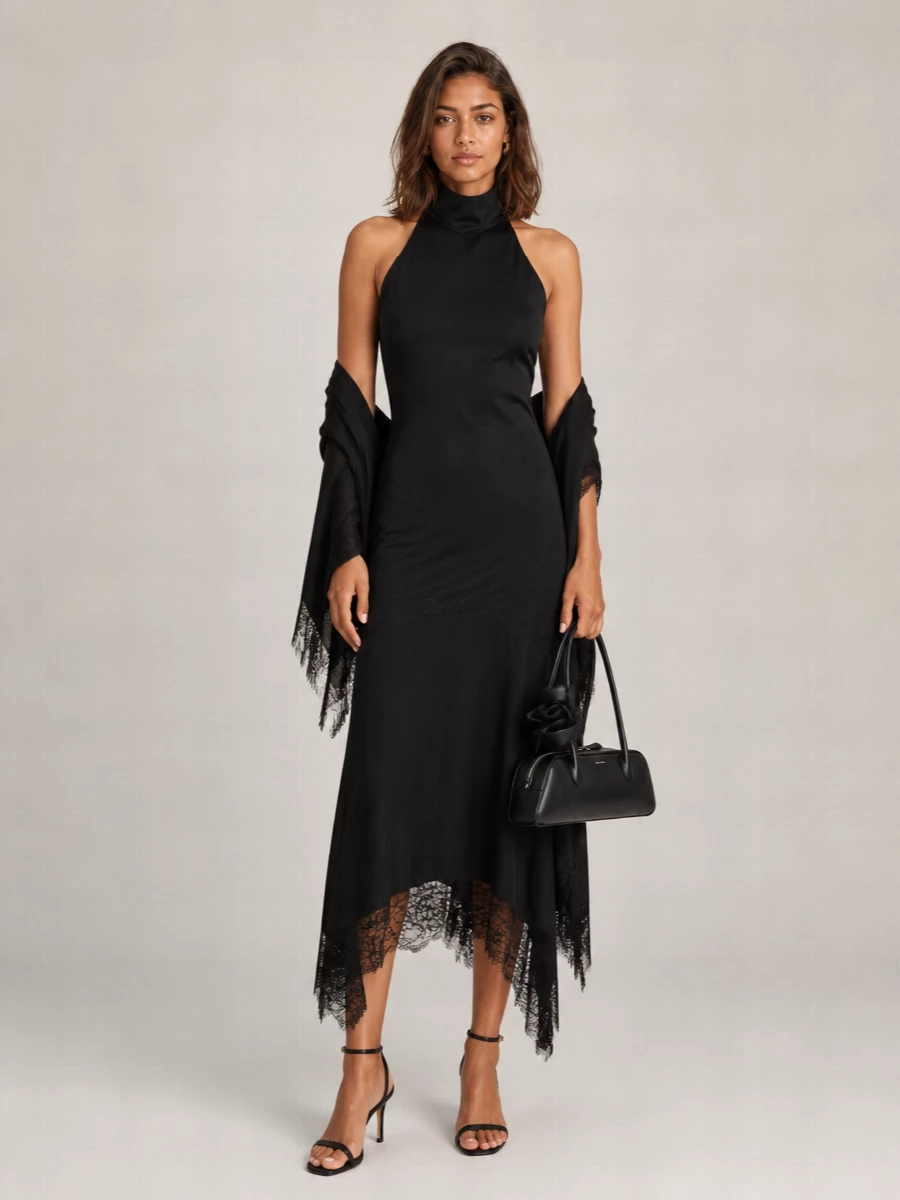 The Andamane Cupro Maxi Dress
