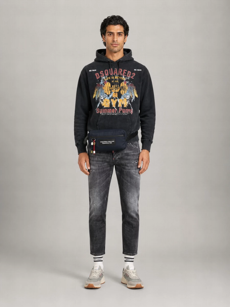 Dsquared2 Printed Hoodie