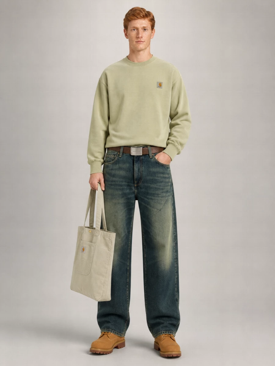 Carhartt Wip Denim Straight-Leg Jeans