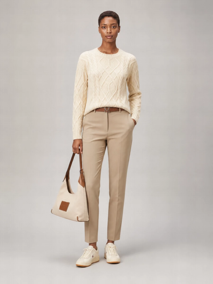 Weekend Max Mara Cable-Knit Jumper