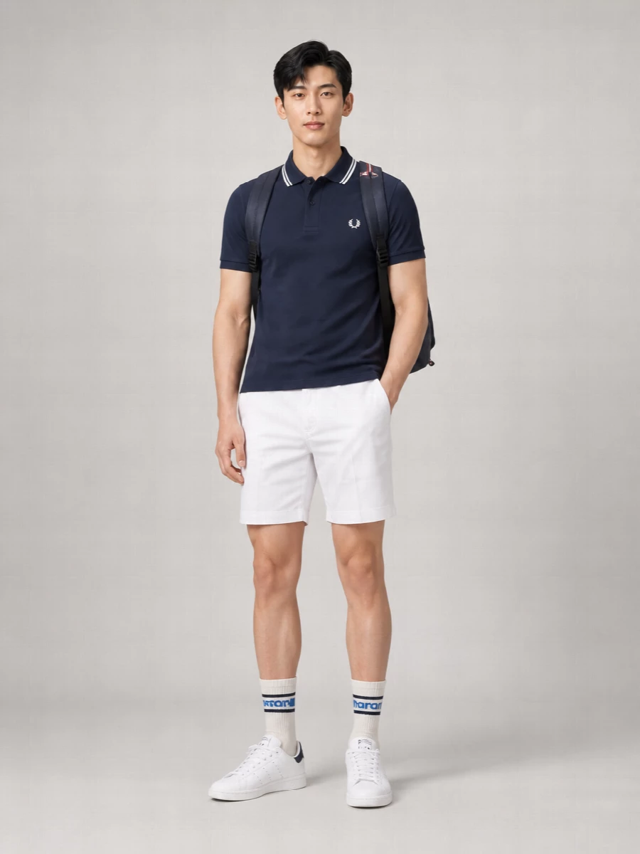 Fred Perry Cotton Polo Shirt
