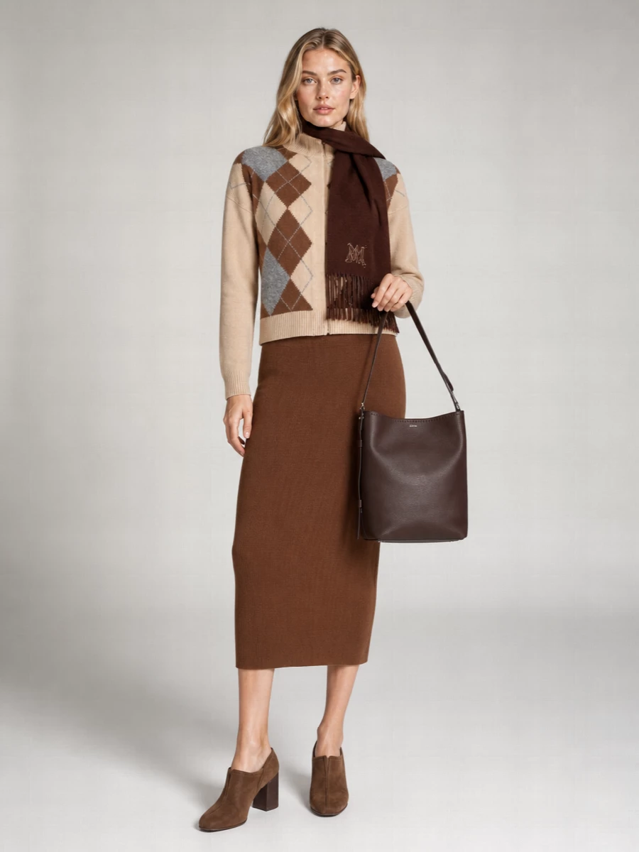 Max Mara cashmere wool knitted top