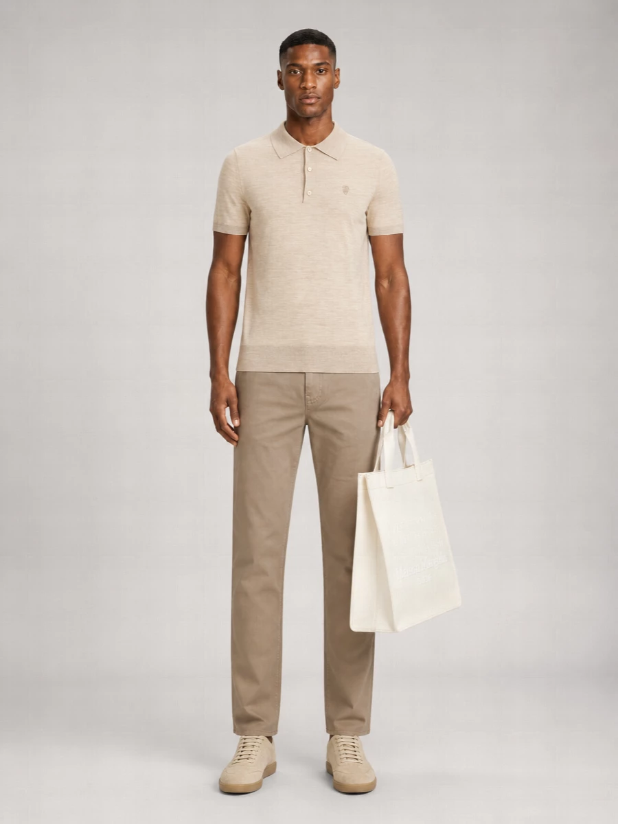 Zegna Leather Low-Top Sneakers