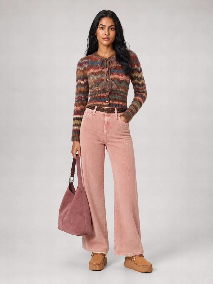 Chloé Leather Shearling Platform Mules