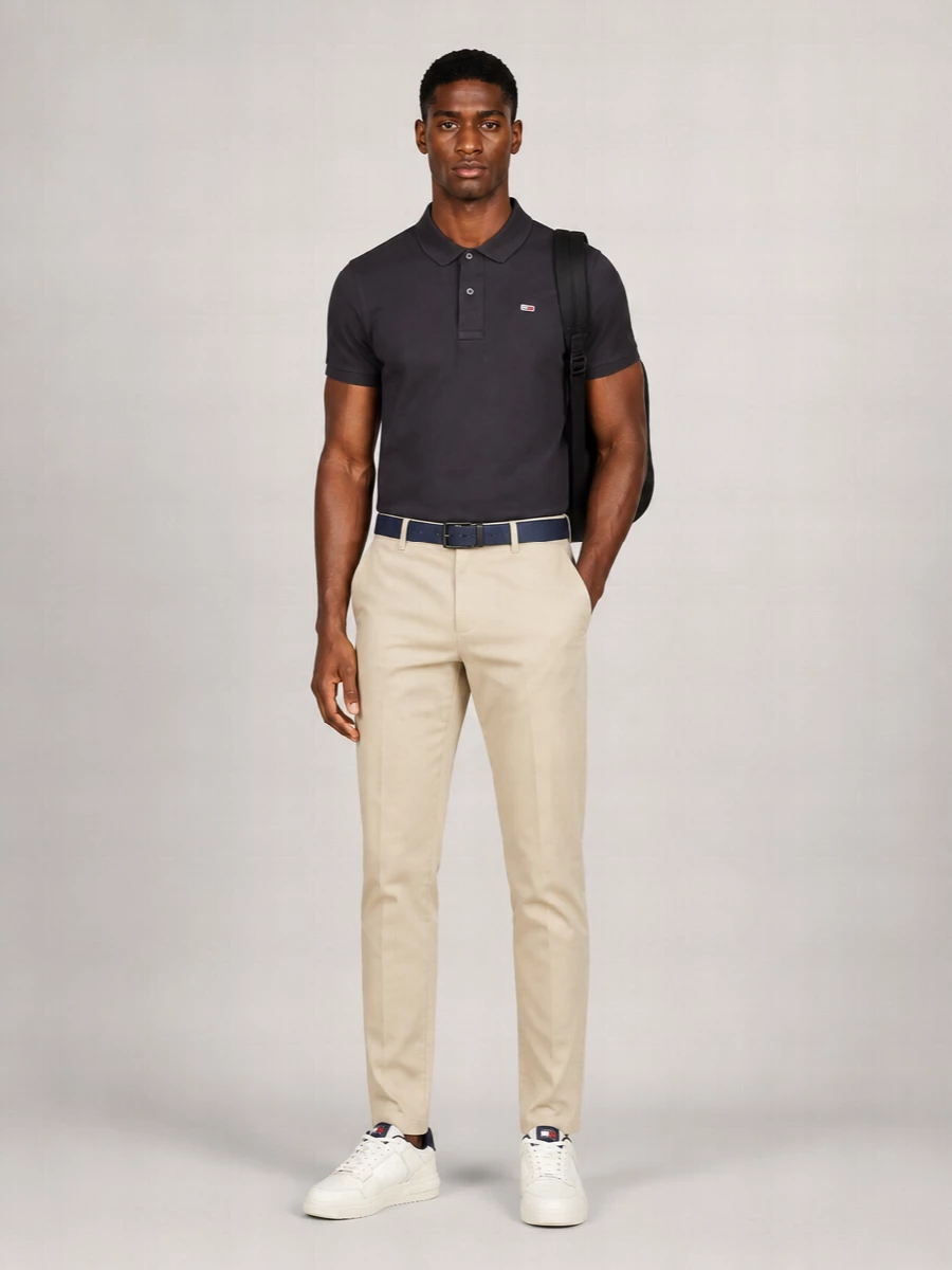 Tommy Hilfiger Cotton Short-Sleeve Polo Shirt