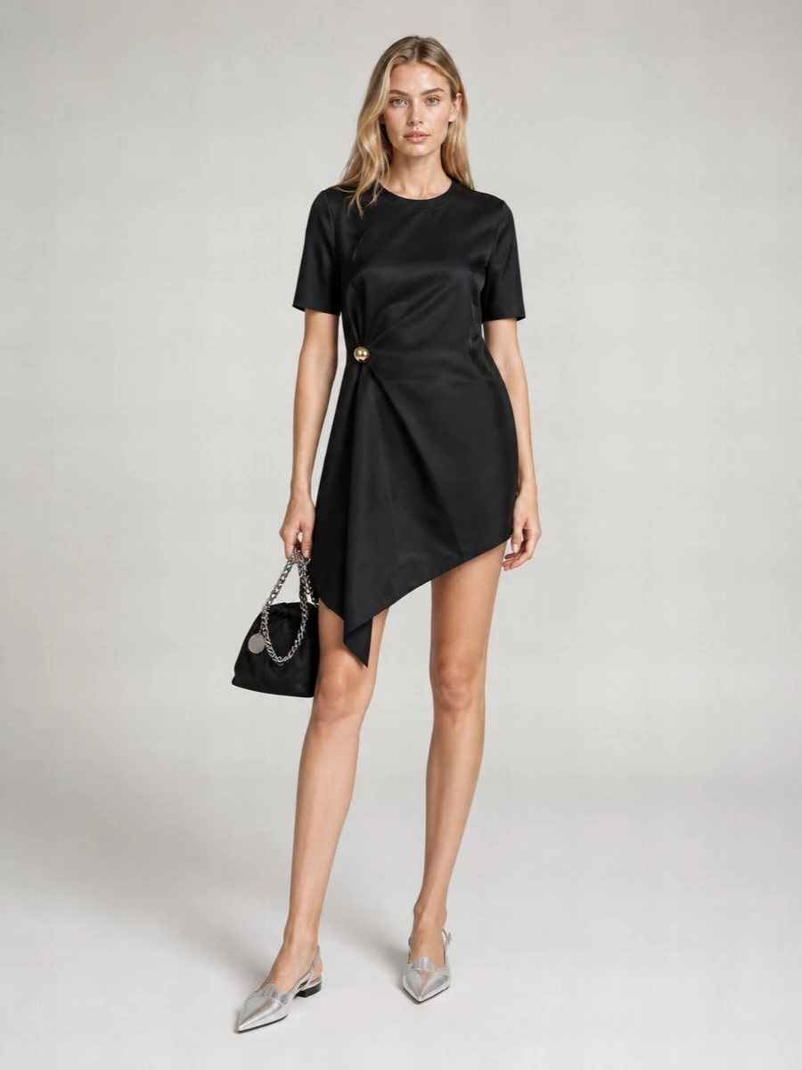 Jimmy Choo Leather Slingback Ballerina Flats