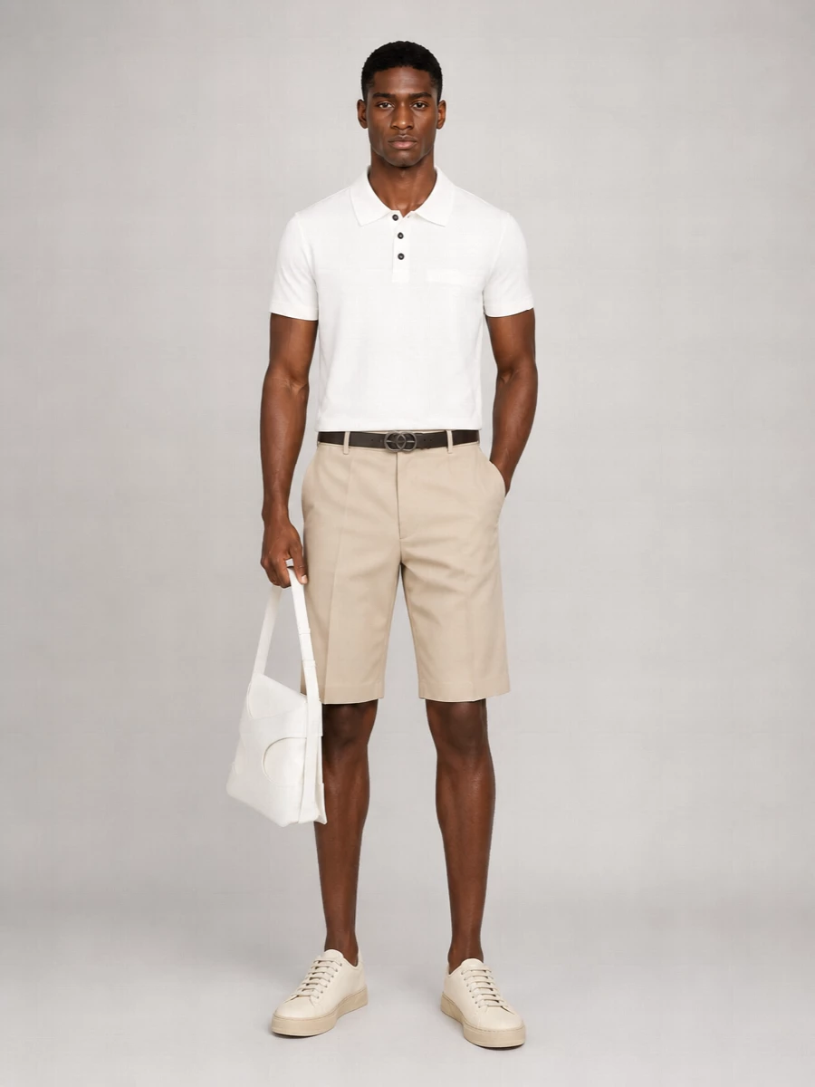Ferragamo Calf Leather Reversible Belt