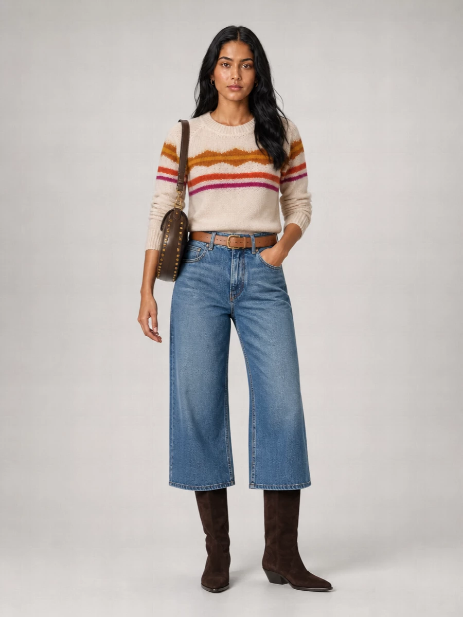 Isabel Marant Oskan Moon Leather Shoulder Bag