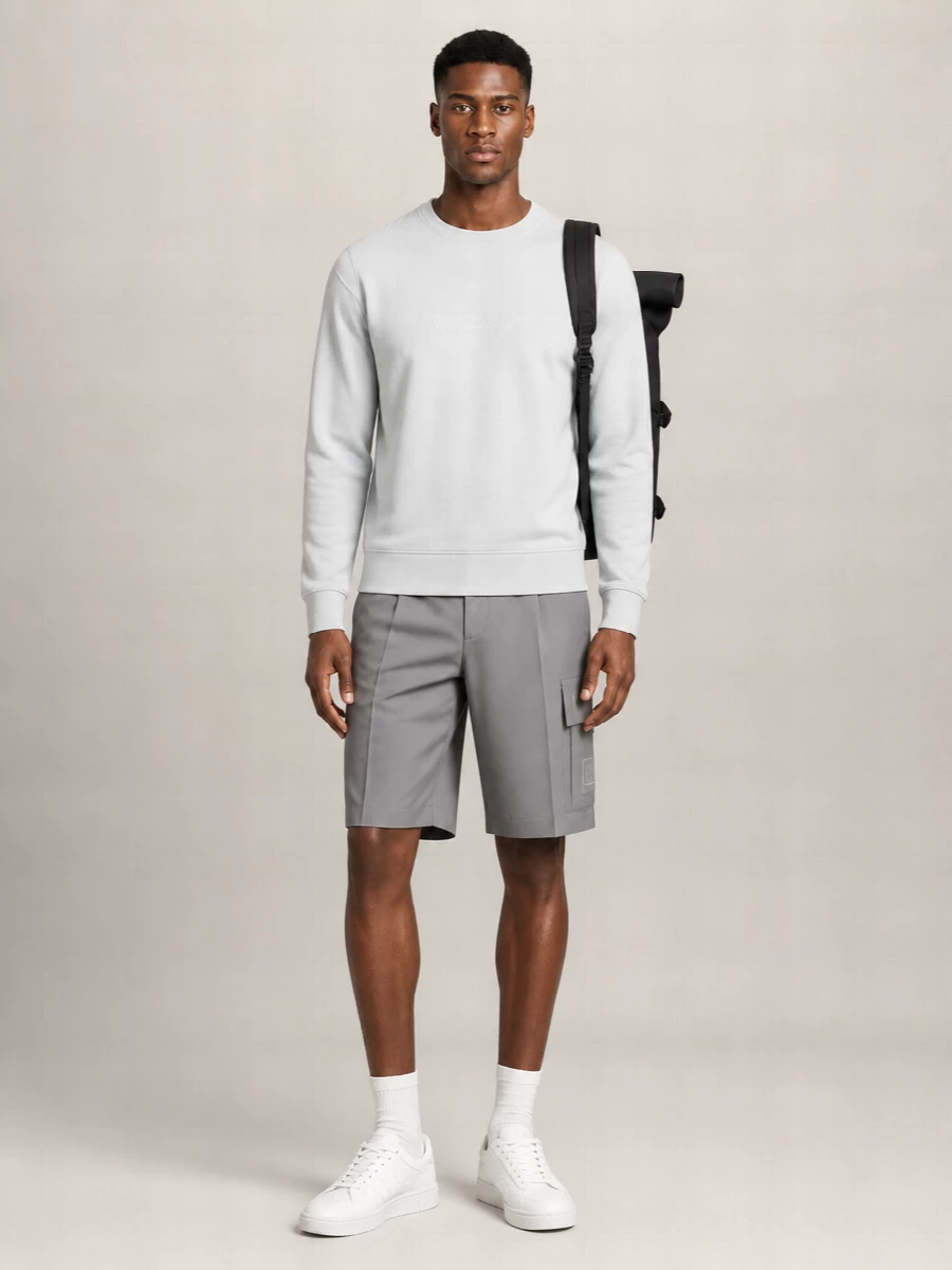 C.p. Company Cotton Crew Neck Sweatshirt