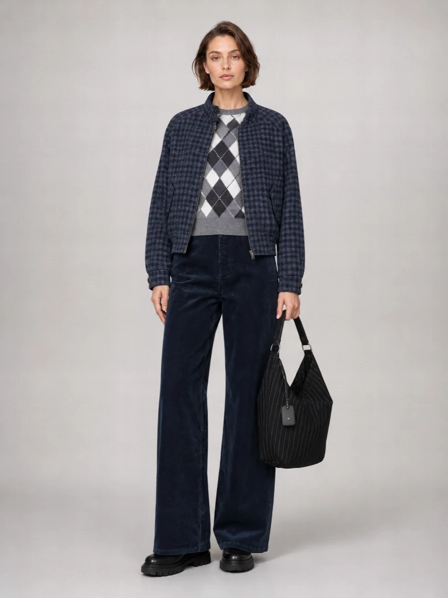 Dondup Wool Tote Bag