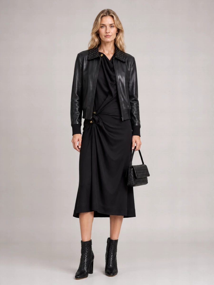 Bottega Veneta The Pouch Calf Leather Mini Bag