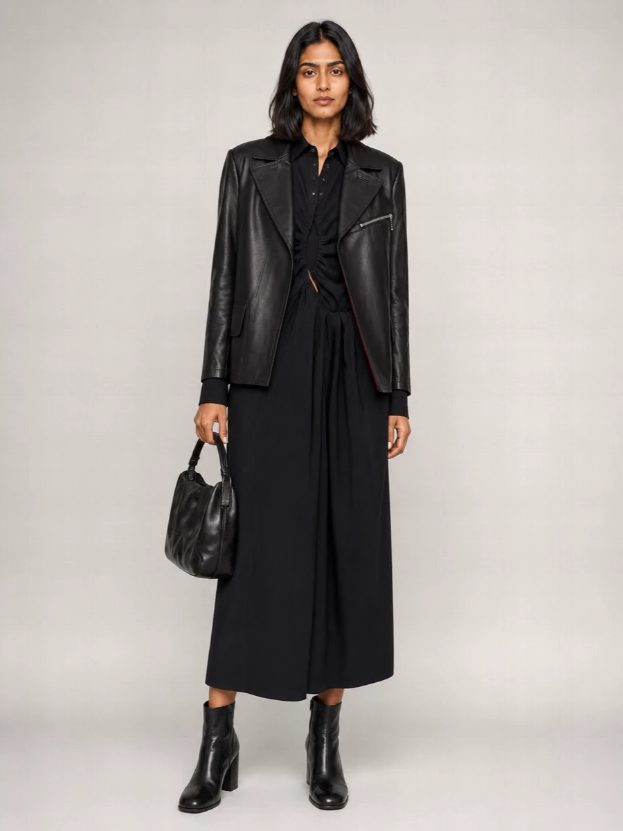 Mm6 Maison Margiela Leather Jacket