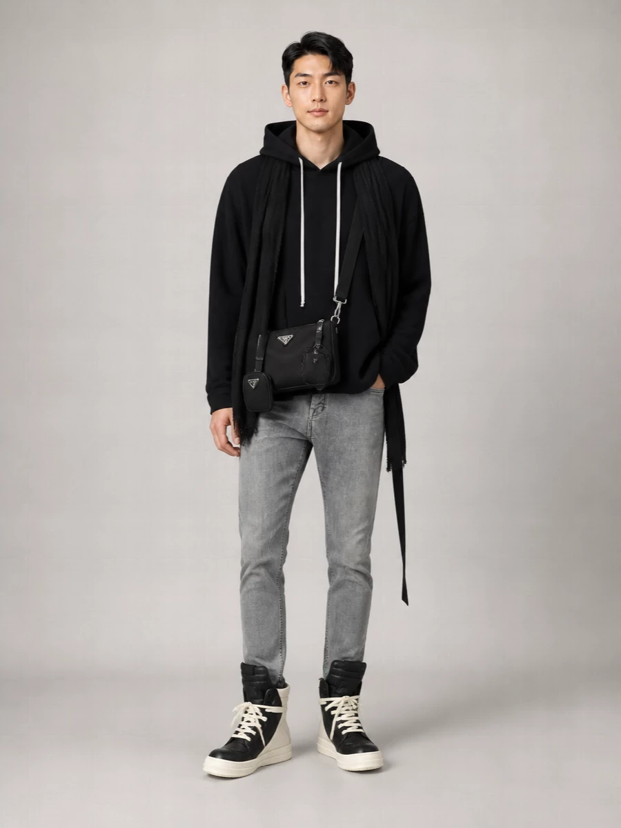 Rick Owens Drkshdw Straight-Leg Denim Jeans