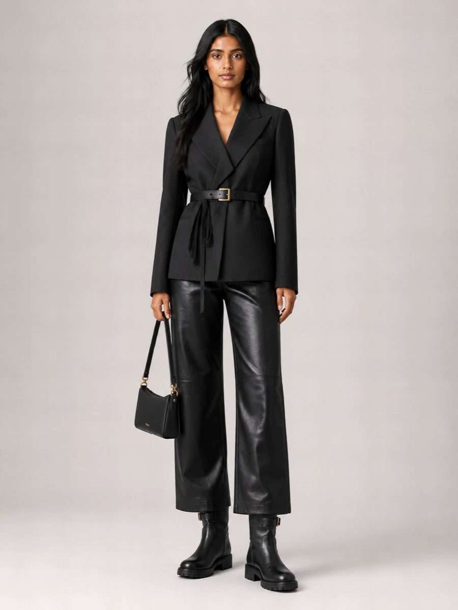 Dolce&Gabbana Leather Mid-Calf Boots